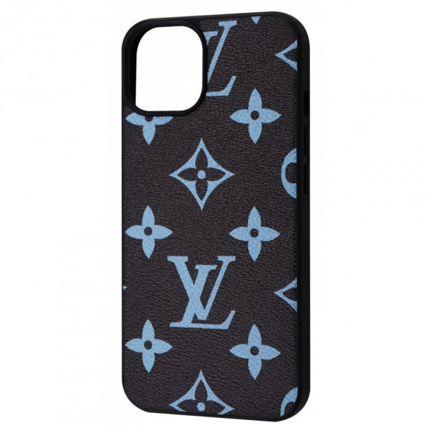 Чохол Louis Vuitton Case (Leather) iPhone 13 mini - (blue)