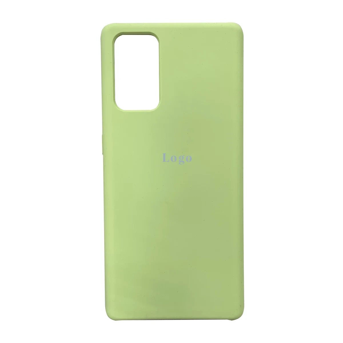 Чохол Silicone Case для Samsung Note 20 - Light Green