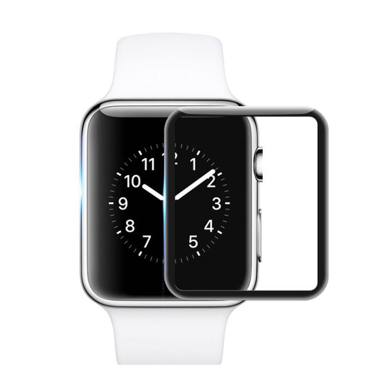 Захисне Скло iLera Apple Watch Poly Glass 2.5D 40mm, Black