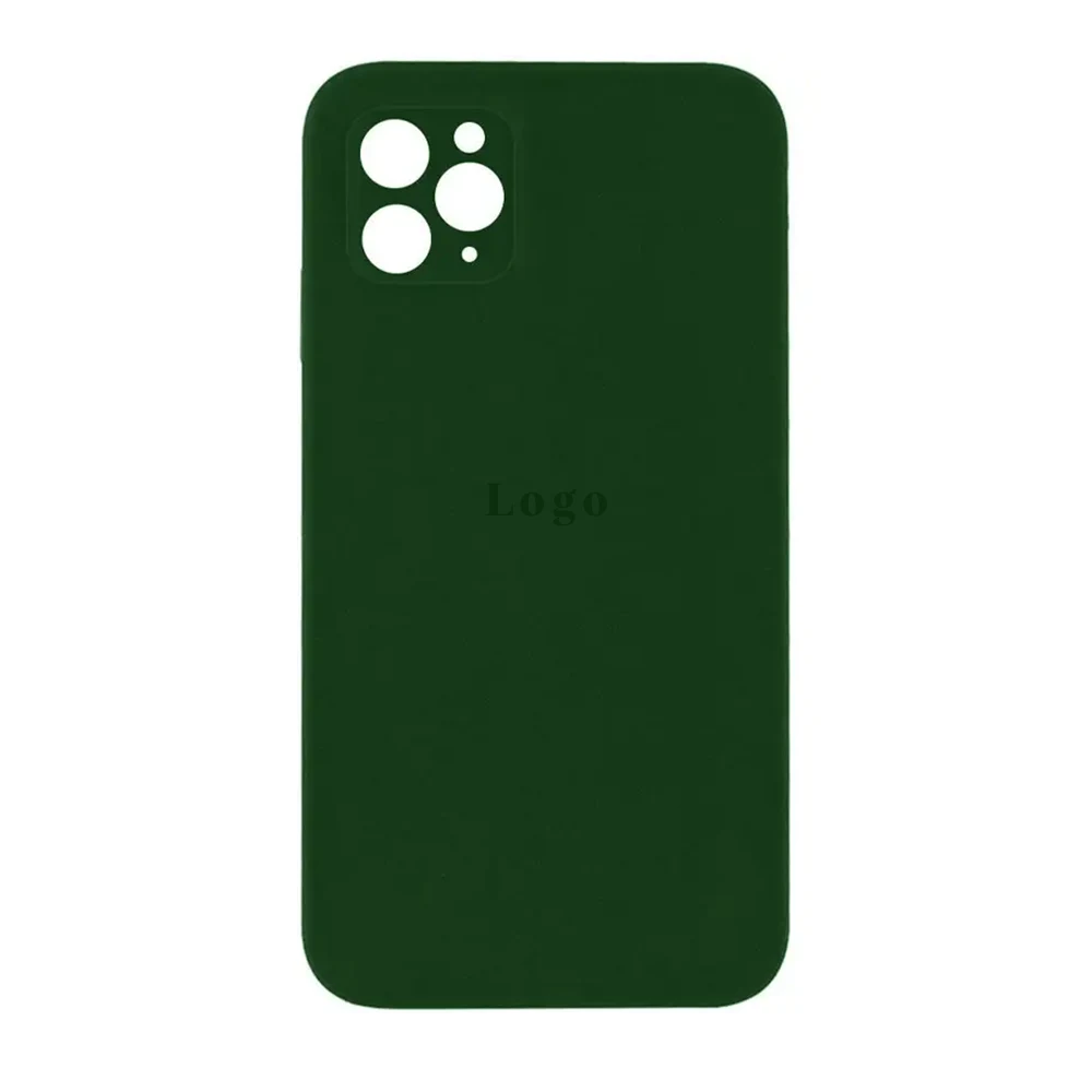 Чохол Silicone Case Full Camera Protective (AA) iPhone 14 Pro (Army Green)