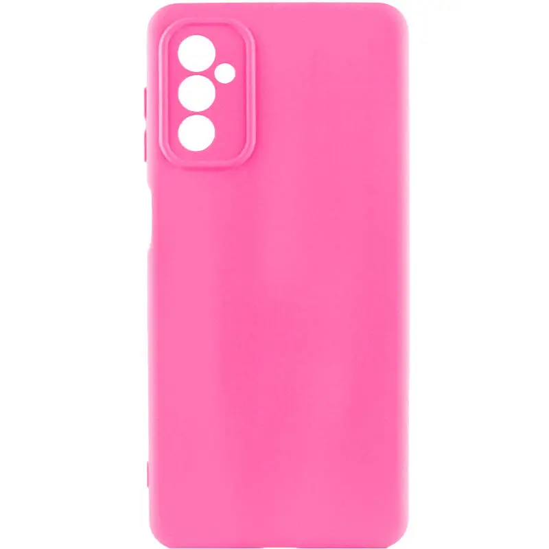 Чохол Silicone Cover Lakshmi Full Camera (AAA) для Samsung A24 4G (Рожевий/Barbie Pink)