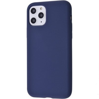 Чохол WAVE Full Silicone Cover iPhone 11 (темно-синій)