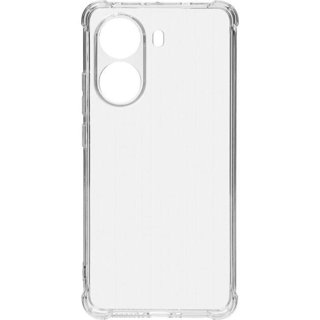 Чохол GETMAN Ease logo посилені кути Full Camera для Xiaomi Poco X7 Pro (Безбарвний (прозорий))