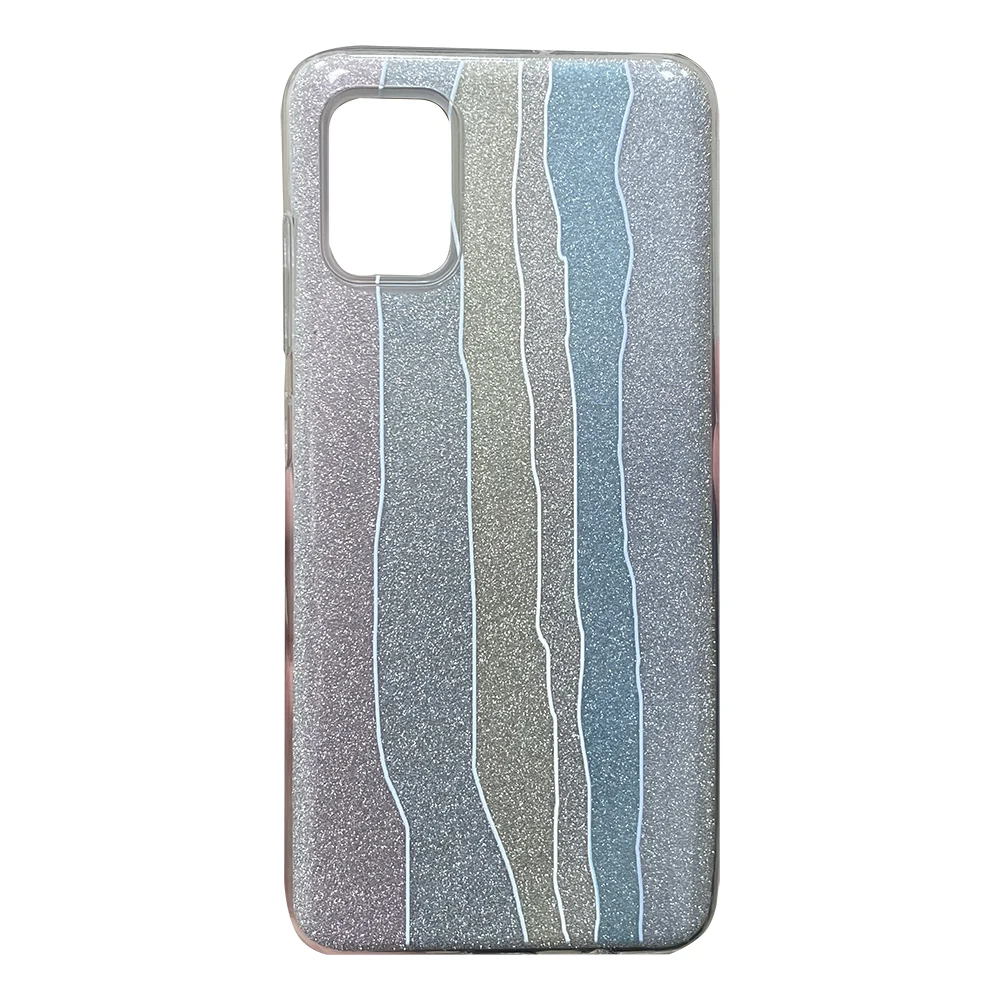 Чохол MaiKai Rainbow Glitter Case for Samsung A515 (A51) Blue