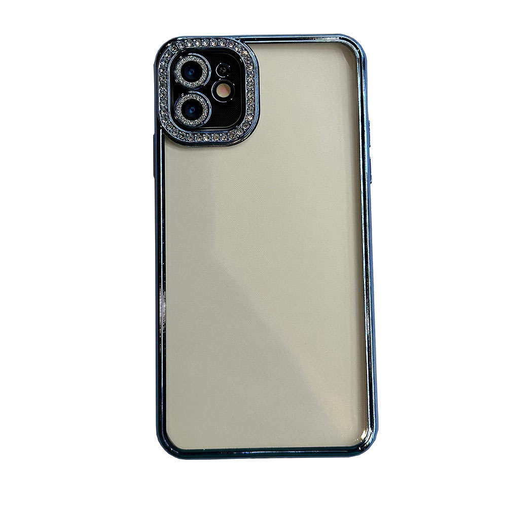 Чохол MaiKai Diamond Camera для iPhone 11 (синій)