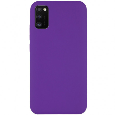 Чохол Full Silicon Cover without logo для Samsung Galaxy A41 - Purple