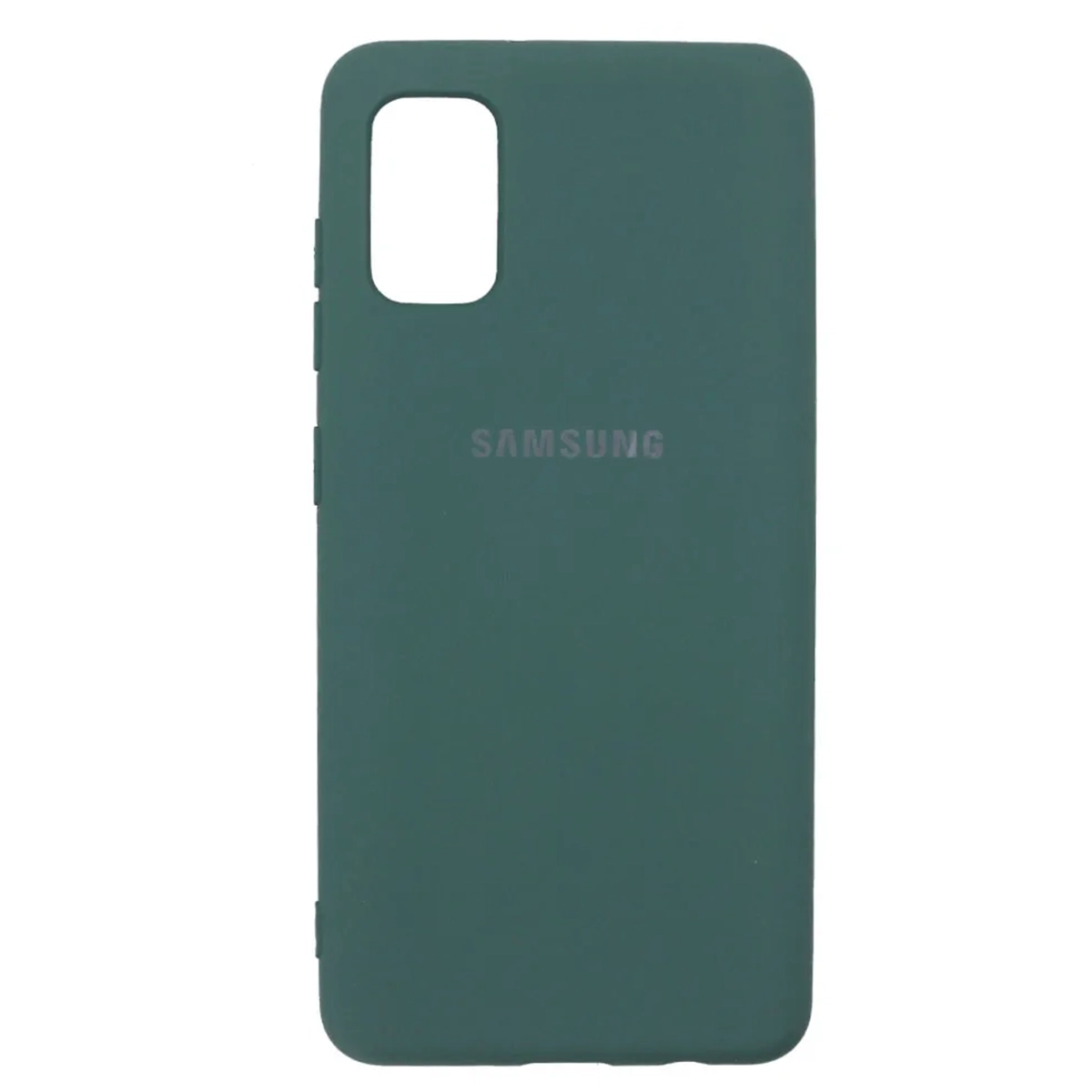Чохол Silicone Case для Samsung A41 (Pine Green)