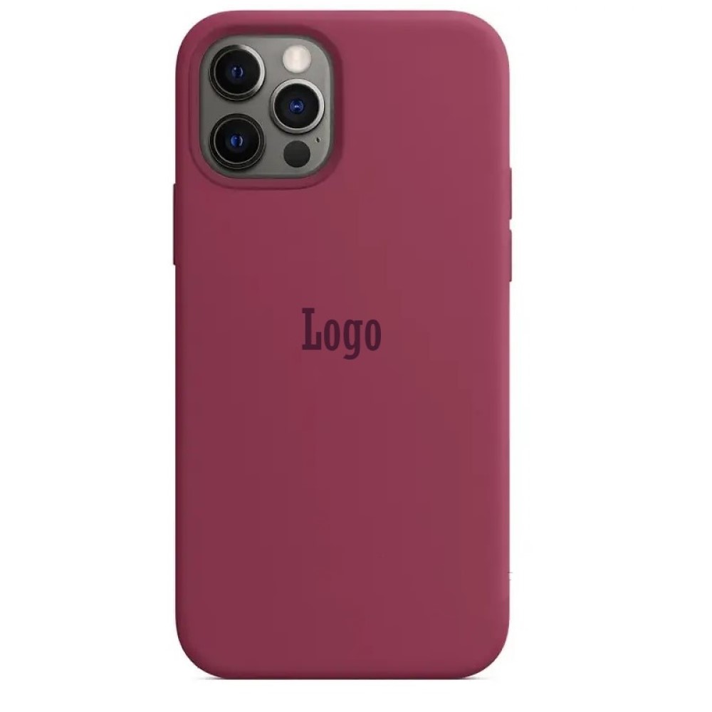 Чохол Silicone Case Full Cover iPhone 13 (pomegranate)